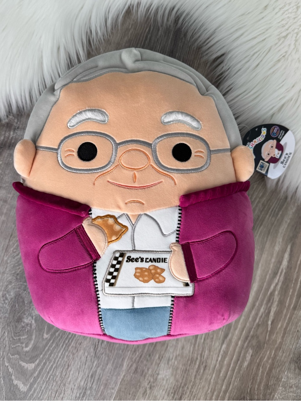 2026 BERKSHIRE HATHAWAY 12” Charlie Munger LIMITED EDITION SQUISHMALLOW